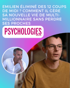 Devenir multi-millionnaire à 22 ans… et après ? Dans mon nouvel article pour Psychologies Magazine, j’explore un sujet rare et fascinant : 👉 Comment rester soi, garder des liens vrais, et ne pas se perdre quand la fortune arrive (trop) vite ? Émilien, jeune prodige des “12 Coups de midi”, devient multi-millionnaire. Derrière l’exploit, se cache un véritable tsunami émotionnel et relationnel. Garder les pieds sur terre, protéger ses amitiés, préserver son identité… tout un défi psychologique qu’on oublie souvent. 🔗 À lire absolument ! (sur mon site internet)) Et vous, que feriez-vous si vous deveniez millionnaire du jour au lendemain ? Répondez en commentaire 💬💭 #Psychologies #Psychanalyse #Psychologie #12CoupsDeMidi #Emilien #MultiMillionnaire #Relations #ConfianceEnSoi #Succès #Émotions #Jeunesse #Fortune #Argent #Identité #ChristianRichomme #Médiatisation #Témoignage #Célébrité #GarderLesPiedsSurTerre #Articles #Magazine #MentalHealth #Inspiration #Buzz #Viral #ViralPost #SelfGrowth