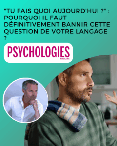 🔸 “Tu fais quoi aujourd’hui ?” Une question en apparence banale… mais qui en dit long sur notre besoin de contrôle, de validation ou d’agenda rempli. 👉 Dans mon nouvel article pour Psychologies Magazine, je vous explique pourquoi cette formule anodine est à bannir définitivement de votre langage si vous tenez à préserver vos relations et votre équilibre intérieur. 💬 Et si on se demandait plutôt : “Comment tu te sens aujourd’hui ?” 📖 À lire ici : https://www.psychologies.com/moi/se-connaitre/comportement/Tu-fais-quoi-aujourdhui-pourquoi-il-faut-definitivement-bannir-cette-question-de-votre-langage-607210 #psychologie #relationhumaine #communication #développementpersonnel #savoirêtre #relationtoxique #écoute #viequotidienne #psychanalyse #changementdevie #ChristianRichomme #psychologiesmagazine #questionpuissante #toxicitéordinaire #introspection #mieuxcommuniquer