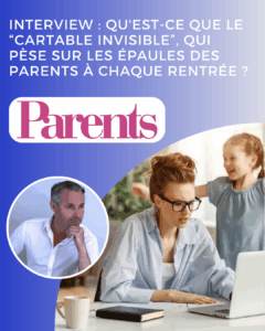 Et si ce n’était pas seulement les enfants qui portaient un cartable à la rentrée ? Nous aussi, adultes, traînons un cartable invisible : 📌 fait de nos peurs, 📌 de nos blessures, 📌 de nos croyances accumulées. Ce fardeau ressurgit chaque mois de septembre, quand la routine revient et que les bilans de vie s’imposent. Mais il est possible d’alléger ce poids : 🌿 encourager les enfants avec bienveillance, 🌿 garder pour soi un peu de la légèreté des vacances, 🌿 partager des moments simples. 📰 Mon éclairage à lire dans Parents.fr #Psychologie #SantéMentale #ChargeMentale #Rentrée #Parents #BienÊtre #Couple #Parentalité #Psy #CartableInvisible