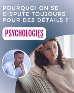 On ne se dispute pas pour ce qu’on croit… mais souvent pour ce qu’on ne dit pas. Vous avez remarqué ? Ce sont rarement les “grandes affaires” qui font exploser le couple… Mais ce sont ces micro-situations, ces petits détails répétés jusqu’au ras-le-bol : l’assiette mal essuyée, le message non répondu, le verre qu’on pose au mauvais endroit. Dans mon dernier article pour Psychologies, j’explore cette vérité : « Les disputes de détails sont souvent le symptôme d’une plainte non exprimée, d’un besoin non écouté, d’une fatigue émotionnelle invisible. » 👉 Vous découvrirez : • pourquoi les couples s’épuisent sur des détails • ce que révèle cette tension sous-jacente • 3 pistes concrètes pour transformer ces micro-conflits en dialogues de fond #Couple #Conflits #MicroDrama #Détails #Psychologie #RelationsHumaines #ChristianRichomme #PsychologiesMagazine #BienEtre #VieDeCouple
