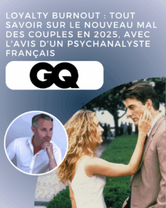Nouveau mal des couples en 2025 : le “Loyalty Burnout” Cesser de tenir seul la relation, c’est le défi que dévoile GQ Magazine avec mon analyse comme psychanalyste. Dans cet article, je décrypte un phénomène discret mais puissant : ➡️ celle ou celui qui porte le couple à bout de bras… jusqu’à l’épuisement. ➡️ cette fatigue affective qui remplace souvent la colère, la démission ou le conflit visible. 🗝️ On y trouve : • les signaux d’un déséquilibre affectif peu reconnu • pourquoi l’époque le favorise • comment sortir de ce piège relationnel avant d’en payer le prix 👉 Lire l’article complet : https://www.gqmagazine.fr/article/loyalty-burnout-tout-savoir-sur-le-nouveau-mal-des-couples-en-2025-avec-avis-psychanalyste-francais #LoyaltyBurnout #Couple #Relation #EpuisementAffectif #Psychologie #ChristianRichomme #GQMagazine #BienEtre #RelationsHumaines