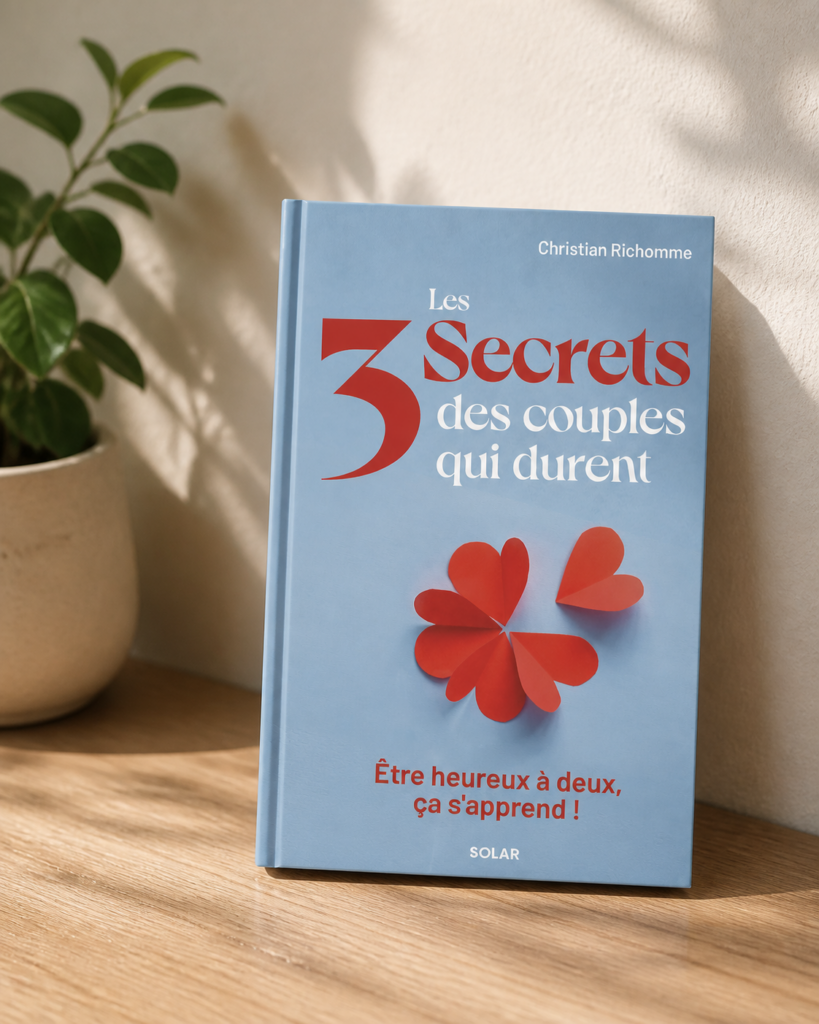 Livre de Christian RICHOMME sur les 3 secrets des couples qui durent, Edition Solar